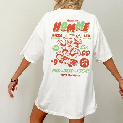 Retro 90's Style Pizza T-Shirt