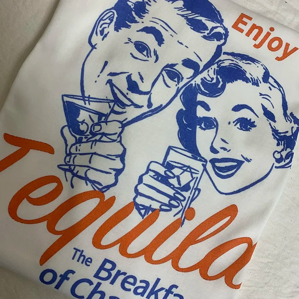 Enjoy Tequila Print - Brunch Tee