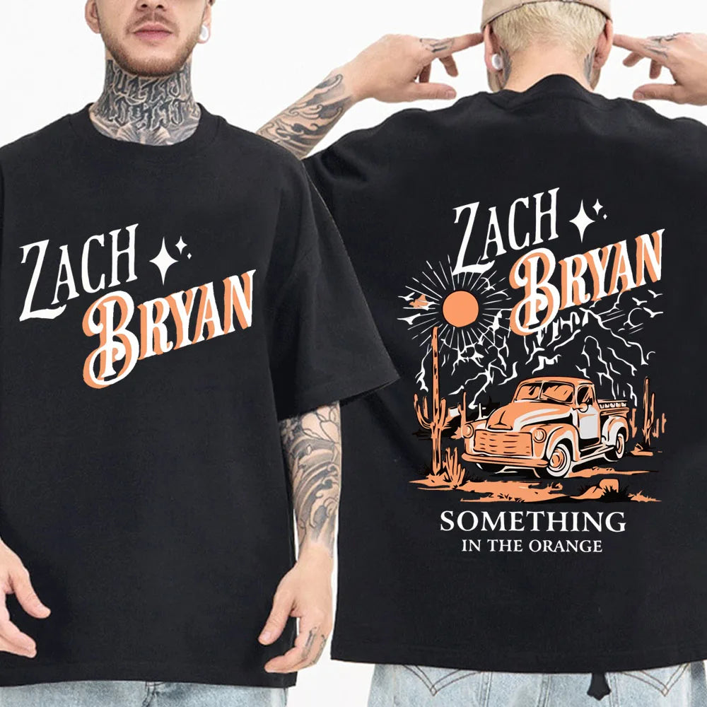 Zach Bryan - Something In The Orange Vintage Style T-Shirt