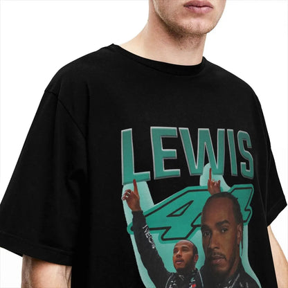 Lewis Hamilton 44 F1 90s Vintage T-Shirt