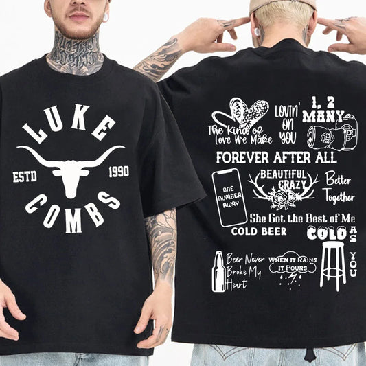 Luke Combs - What You See Ain't Always What You Get Tracklist T-Shirt