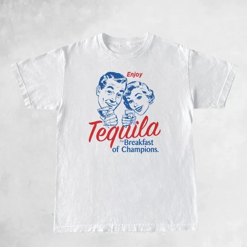 Enjoy Tequila Print - Brunch Tee