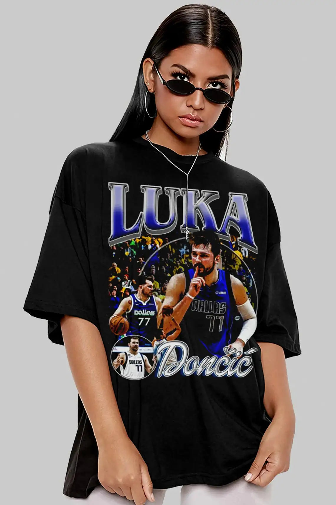 Luka Doncic 90s Style Vintage T-Shirt