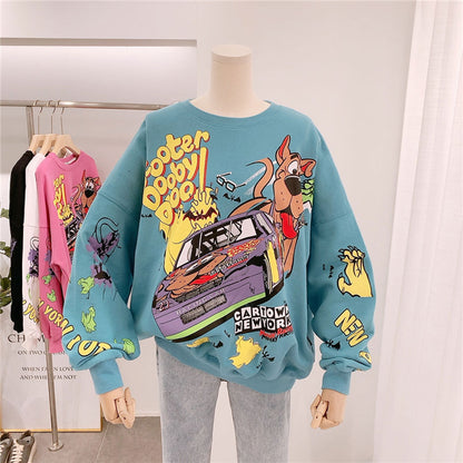 Oversized Scooby Doo Sweatshirt - 34 Threads