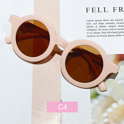 Childrens Round Frame Light Sunglasses - 34 Threads