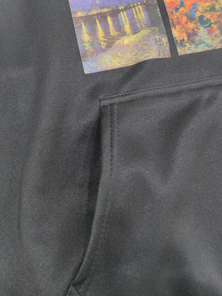 Van Gogh Works Print Hoodie - 34 Threads