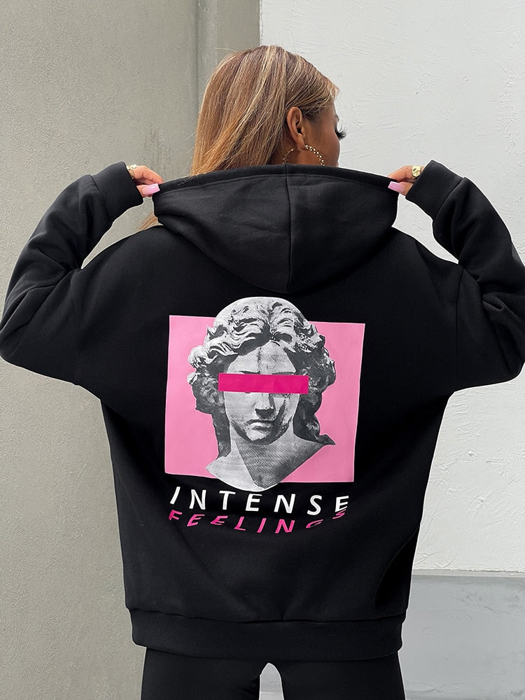 Intense Feelings Sculpture Hoodie - 34 Threads