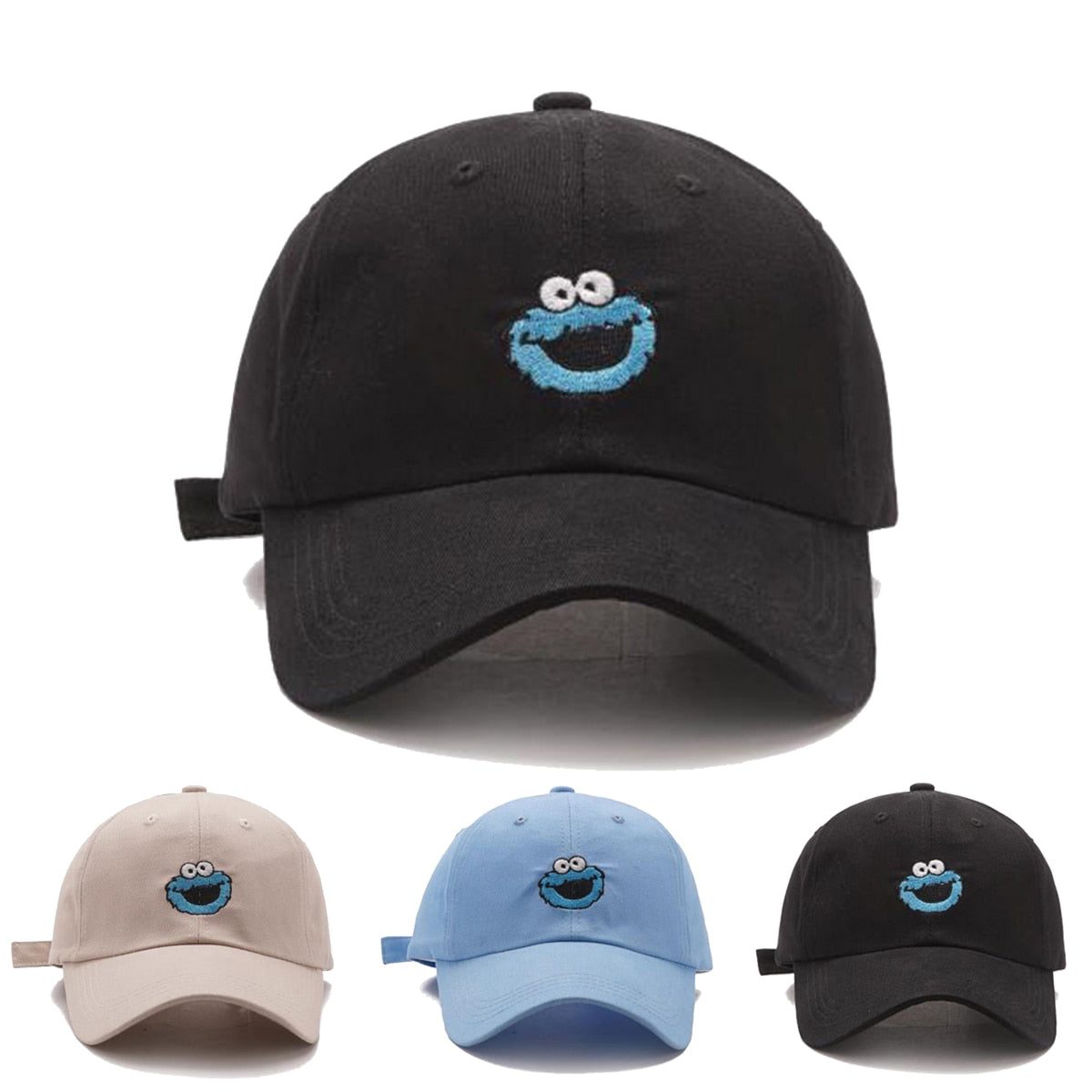 Cookie Monster Baseball Cap - 34 Threads