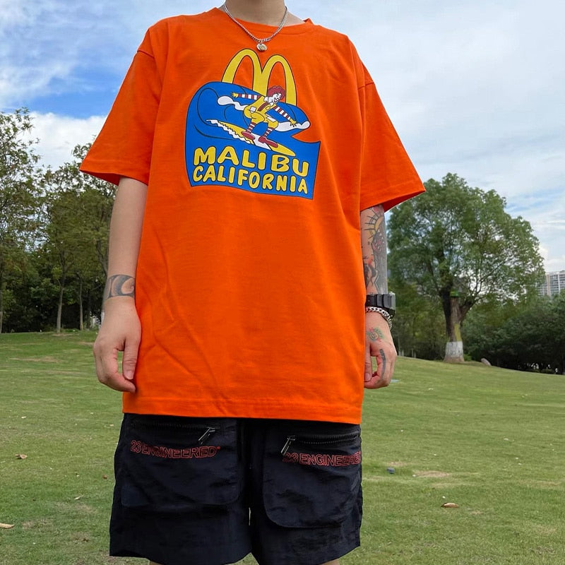 Ronald McDonald Surfing T-Shirt - 34 Threads