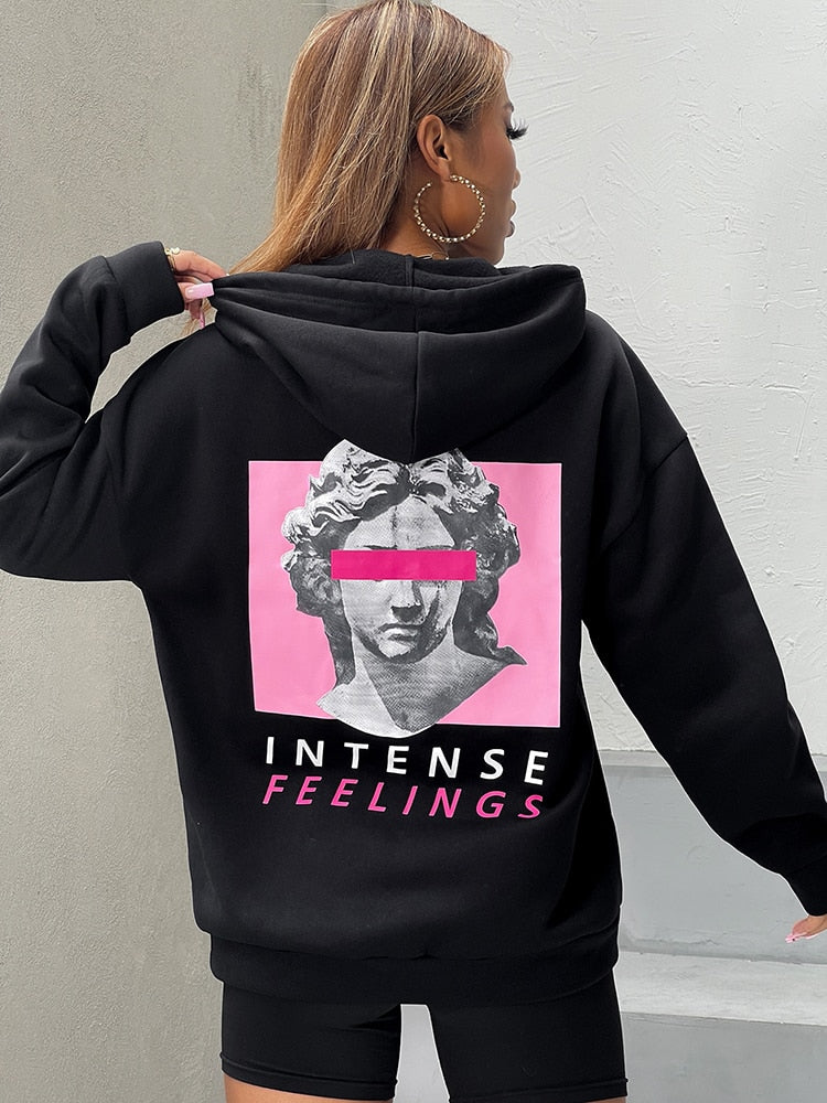 Intense Feelings Sculpture Hoodie - 34 Threads